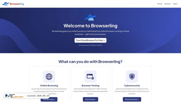 browserlingapp.com screenshot