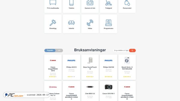 bruksanvisni.ng screenshot
