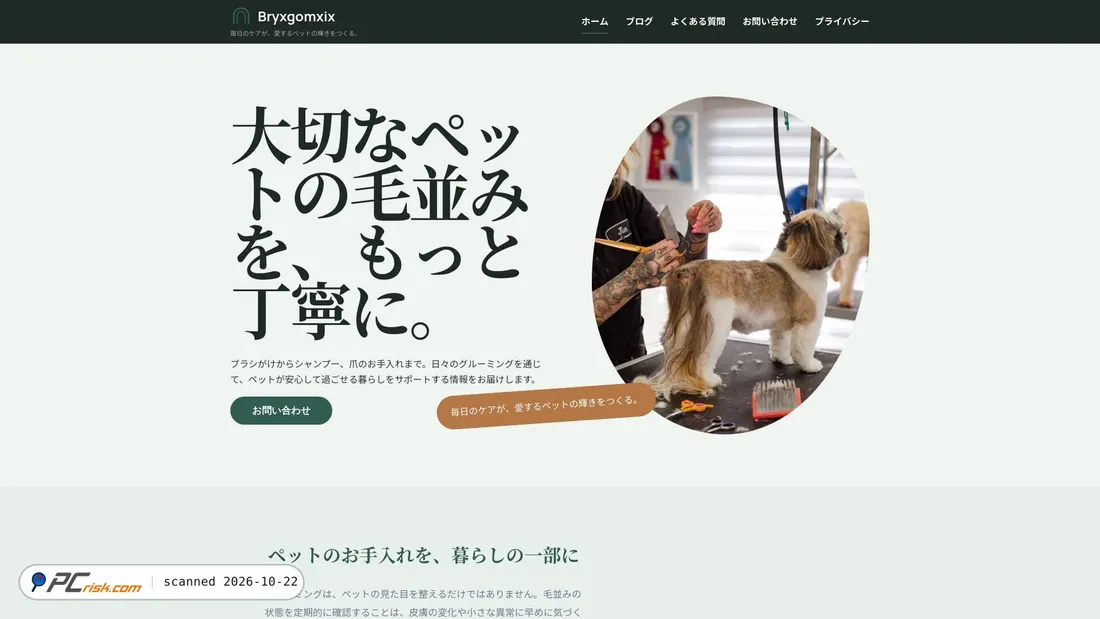 Screenshot of bryxgomxix.pro