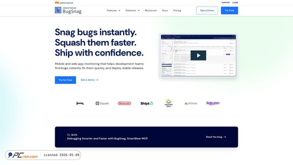 bugsnag.com screenshot
