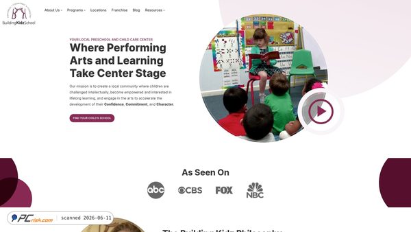 buildingkidzschool.com screenshot