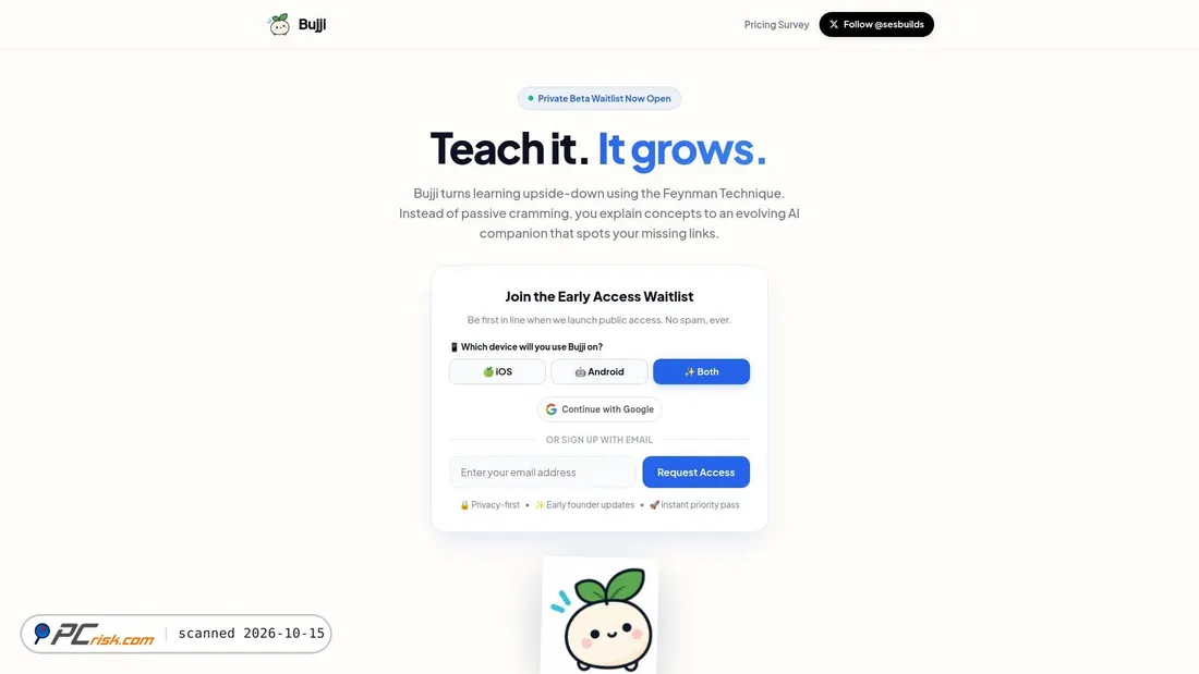 Screenshot of bujji-website.vercel.app