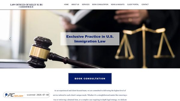 bulawfirm.com screenshot