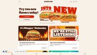 Zrzut ekranu burgerking.com