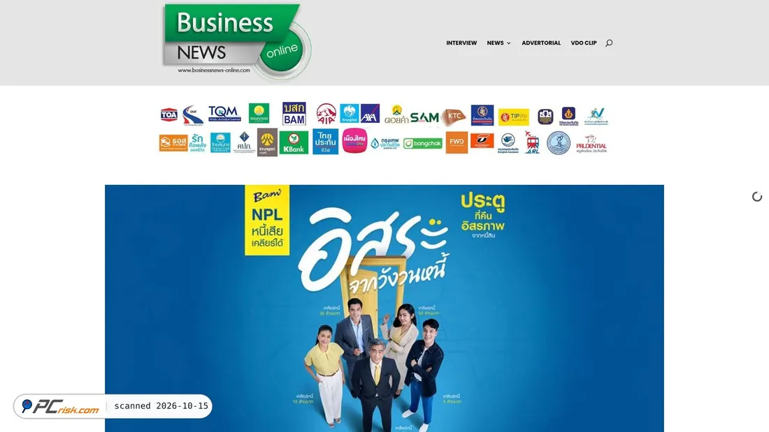 Captura de ecrã de businessnews-online.com