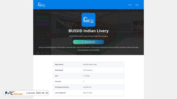 bussidindianlivery.com screenshot