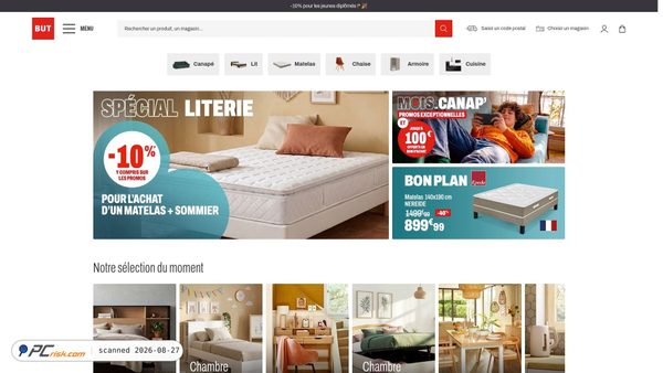 Screenshot di but.com