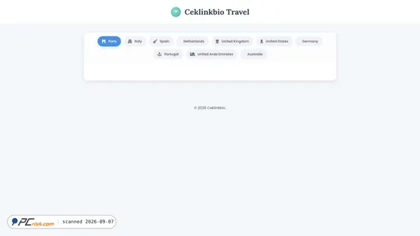 Screenshot di buy.ceklinkbio.com
