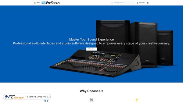 buypresonus.shop screenshot