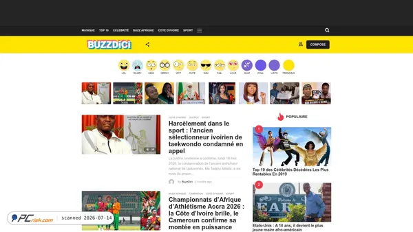 buzzdici.com screenshot