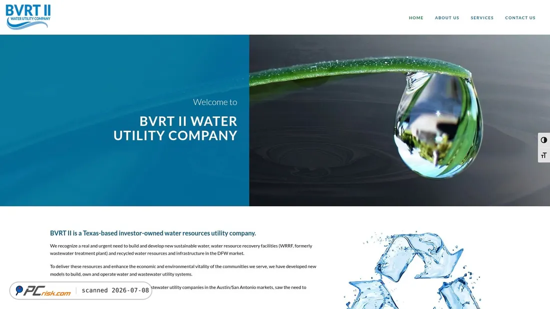 Screenshot of bvrtii.com