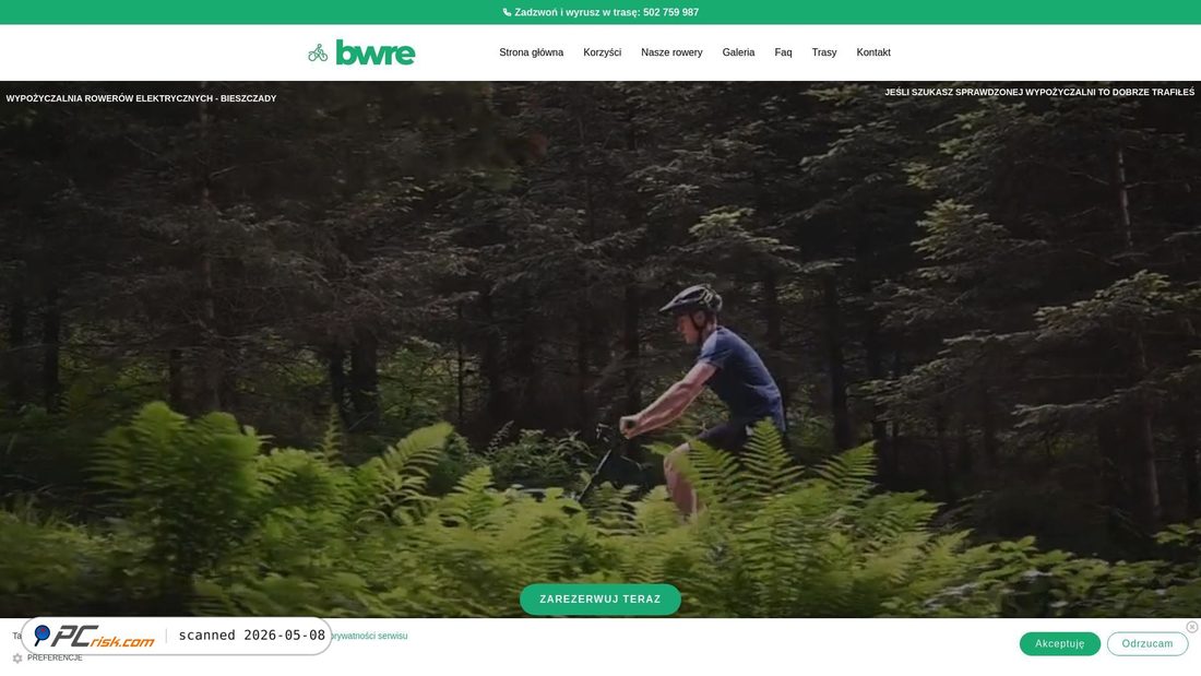 Screenshot von bwre.pl
