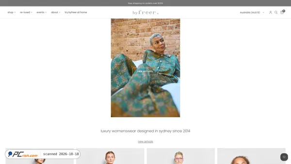 Captura de ecrã de byfreer.com