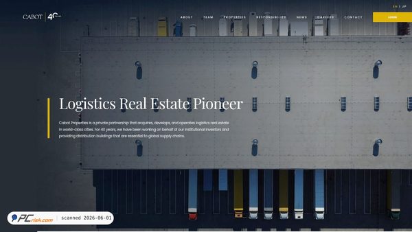 cabotprop.com screenshot