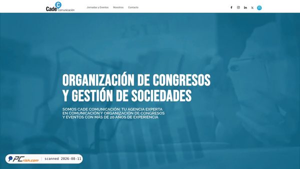 cadecomunicacion.org screenshot