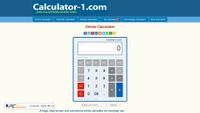 Zrzut ekranu calculator-1.com