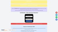 Zrzut ekranu callbombers.net