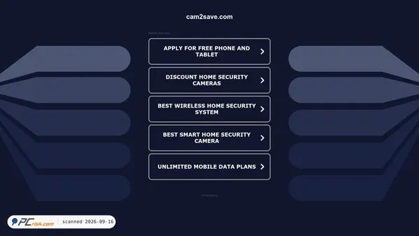 cam2save.com screenshot