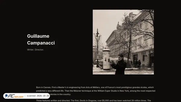 campanaccinemastudios.com screenshot