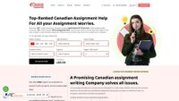 canadaassignmenthelp.ca screenshot