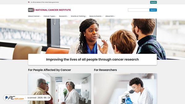 cancer.gov screenshot