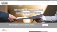 candcprocessservers.co.uk screenshot