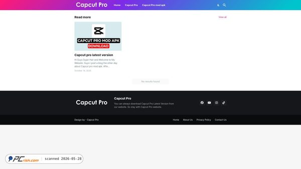 capcutprome.blogspot.com screenshot