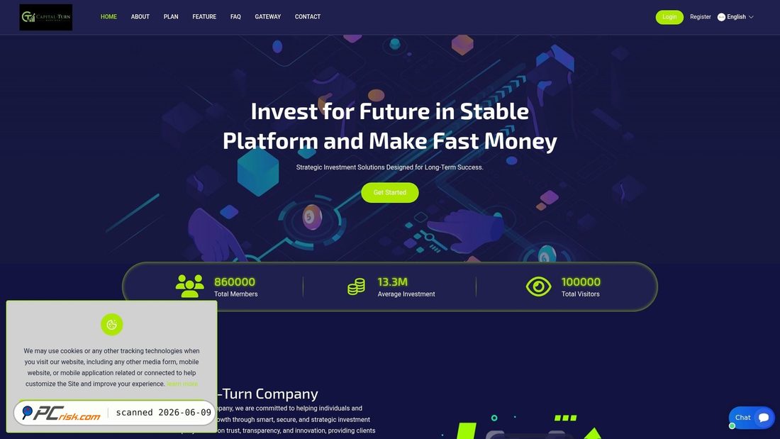 Screenshot of capital-turn.com