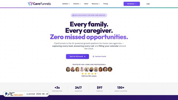 carefunnels.com screenshot