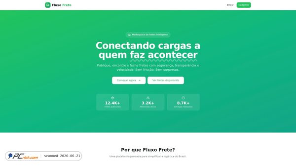cargofretebrasil.lovable.app screenshot