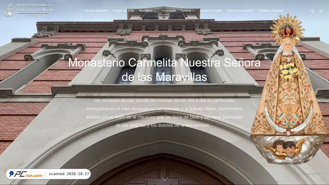 Screenshot of carmelomaravillas.es