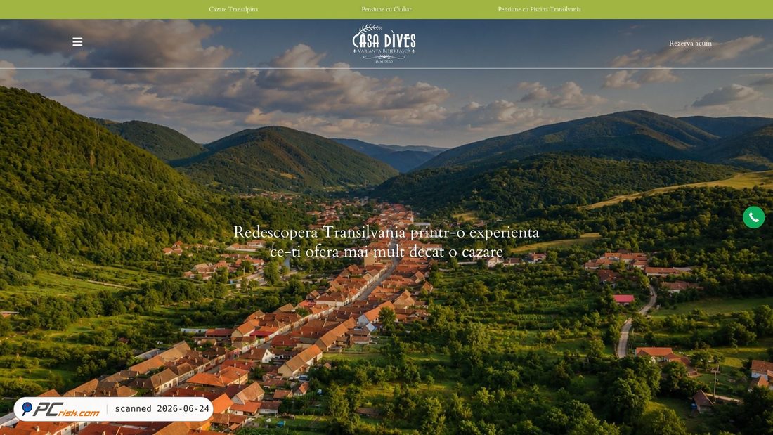 Screenshot von casadives.ro