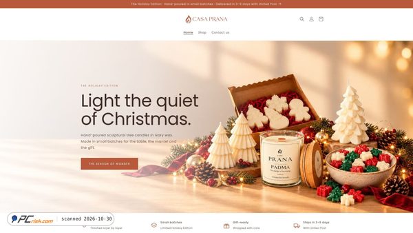 Screenshot di casaprana.shop