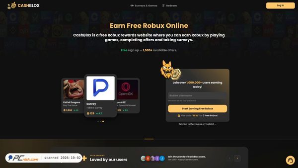 cashblox.gg screenshot