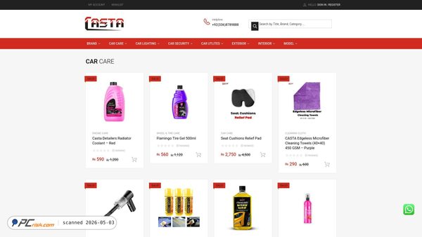 castaauto.com screenshot