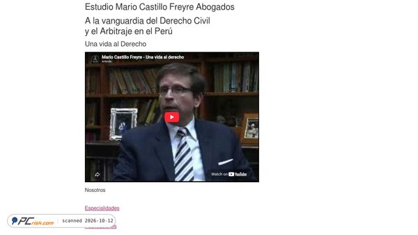 Captura de ecrã de castillofreyre.com