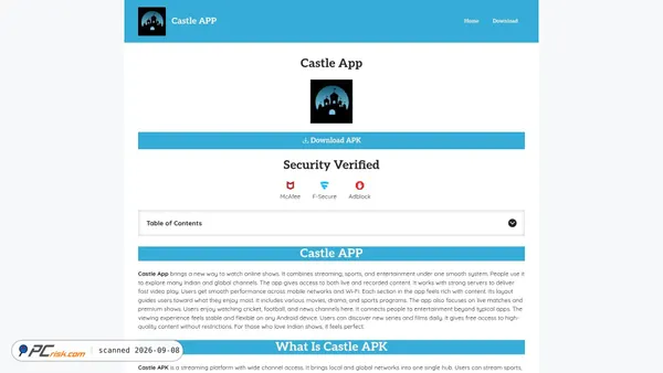 castle.tv.in screenshot
