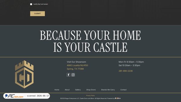 castledoorsandmore.com screenshot