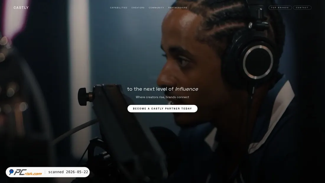 Screenshot of castlystudio.net