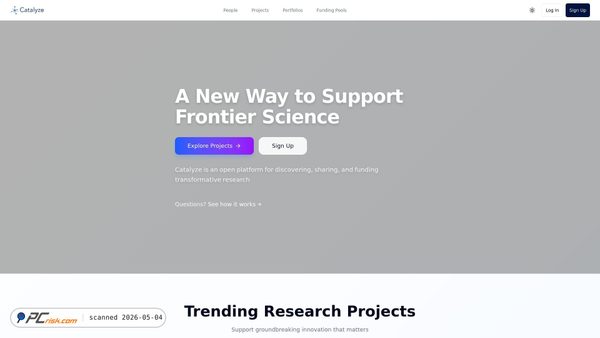 catalyzernd.com screenshot