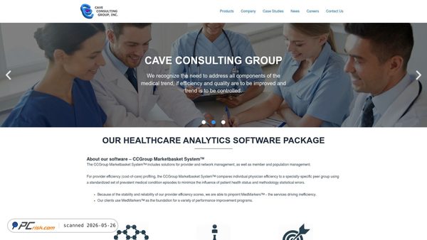 cavegroup.com screenshot