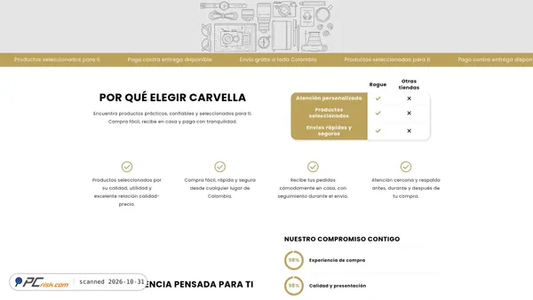 cavela.online screenshot