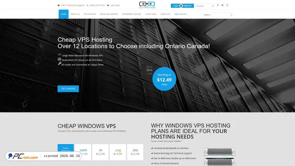 cavpshost.com screenshot