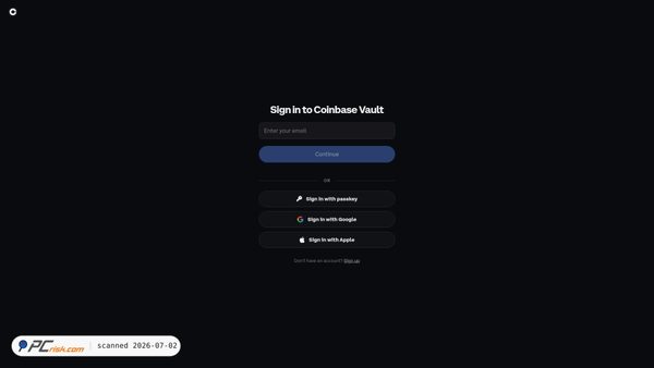cb.vault-secure.com screenshot
