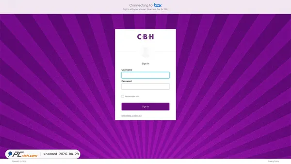 cbhphilly.account.box.com screenshot