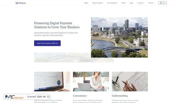 cbimoney.com screenshot