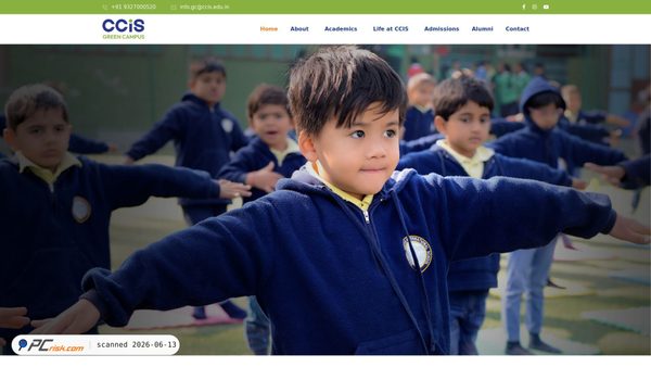 ccis.edu.in screenshot
