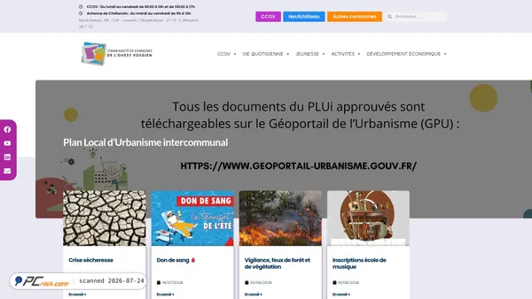 ccov.fr screenshot
