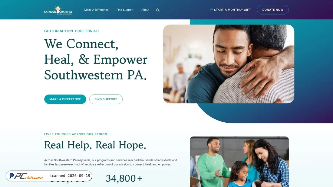 Screenshot of ccpgh.org