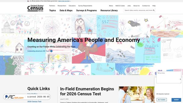 census.gov screenshot